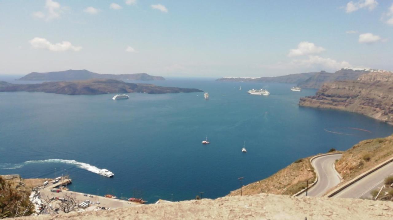 Poudras Amazing View Caldera Villa Ormos Athinios Exterior photo