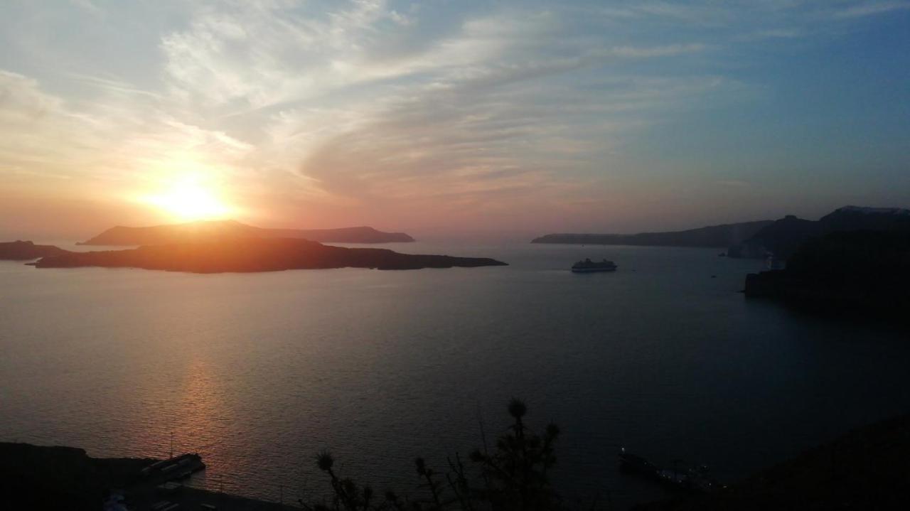 Poudras Amazing View Caldera Villa Ormos Athinios Exterior photo